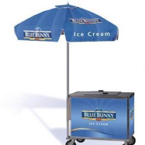 BDC8 Cold Plate Ice Cream Cart