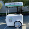 Fiberglass Deluxe Ice Cream Cart